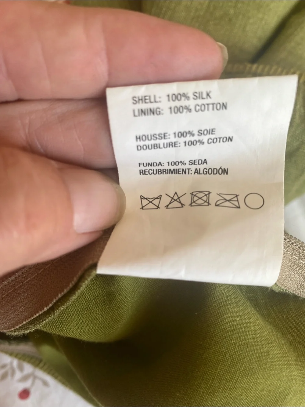 Set of 3 Crate & Barrel Throw Pillow Covers, 18x18, 16x16, 12x18 Cotton, Silk